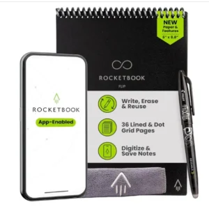Rocketbook Flip Bloc de Notas Inteligente Reutilizable
