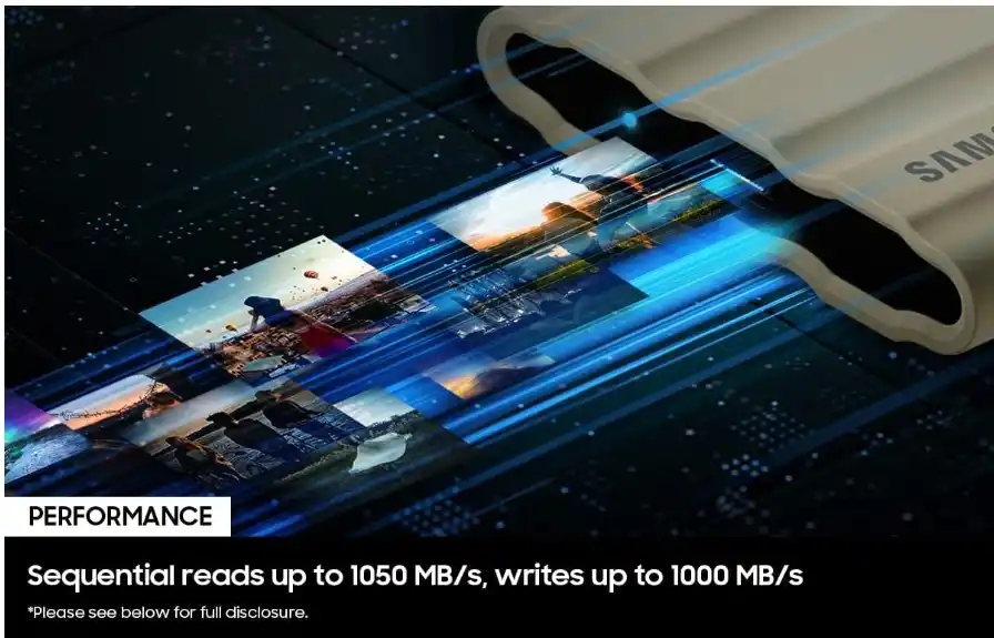 SAMSUNG T7 Shield DISCO SSD portátil - Imagen 2