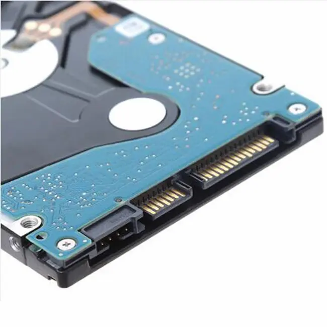 Vista del conector SATA del Seagate BarraCuda 1TB 7200 RPM 128MB SATA 2.5 HDD main
