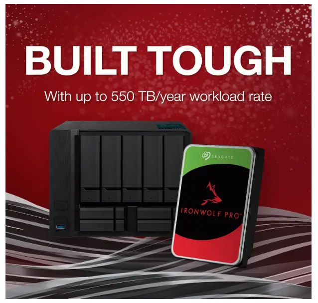Seagate IronWolf Pro Enterprise NAS Internal Hard Drive flyer 2