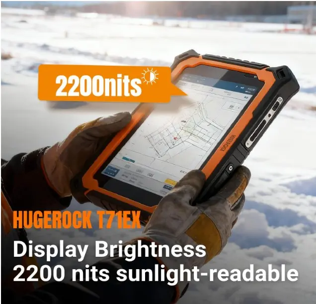 Tablet Industrial Antiexplosiva HUGEROCK T71EX ATEX - Imagen 7