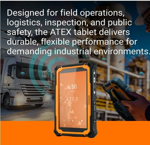 Tablet Industrial Antiexplosiva HUGEROCK T71EX ATEX - Imagen 9