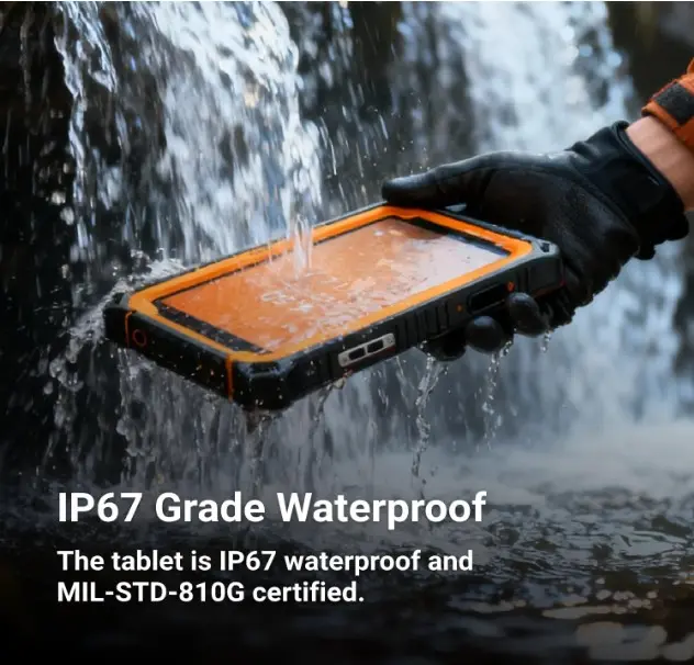 Tablet Industrial Antiexplosiva HUGEROCK T71EX ATEX - Imagen 3