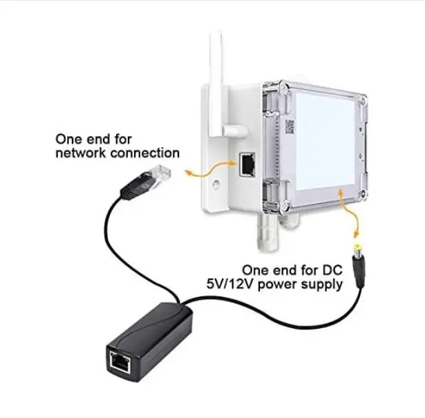 Ubibot POE Splitter for GS1-AETH Device - Imagen 2