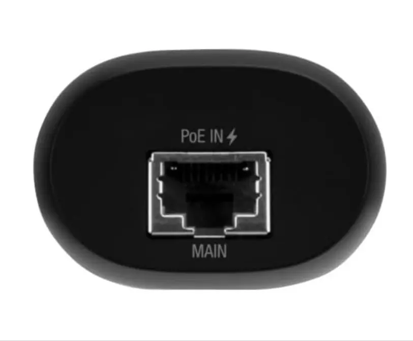 Ubiquiti UniFi Protect ViewPort PoE Vista superior con entrada de rj45