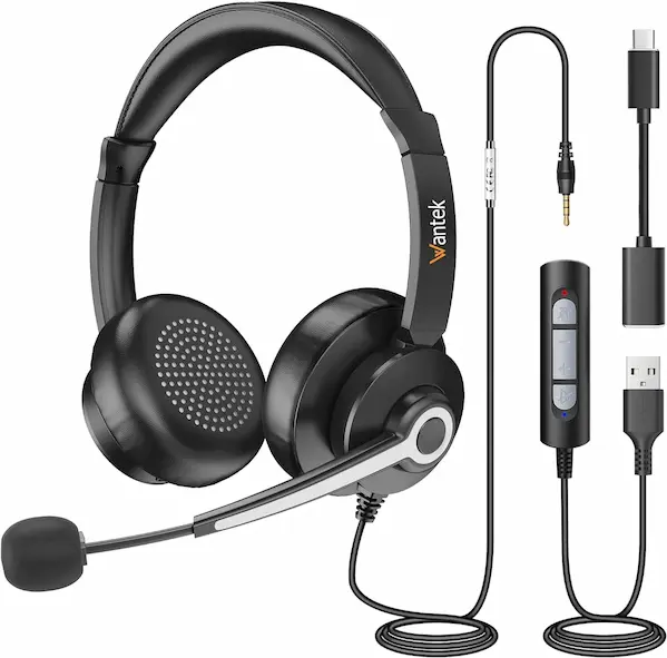 Wantek Headsets USB 3.5mm (1)