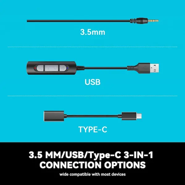 Wantek Headsets USB 3.5mm 3 (1)