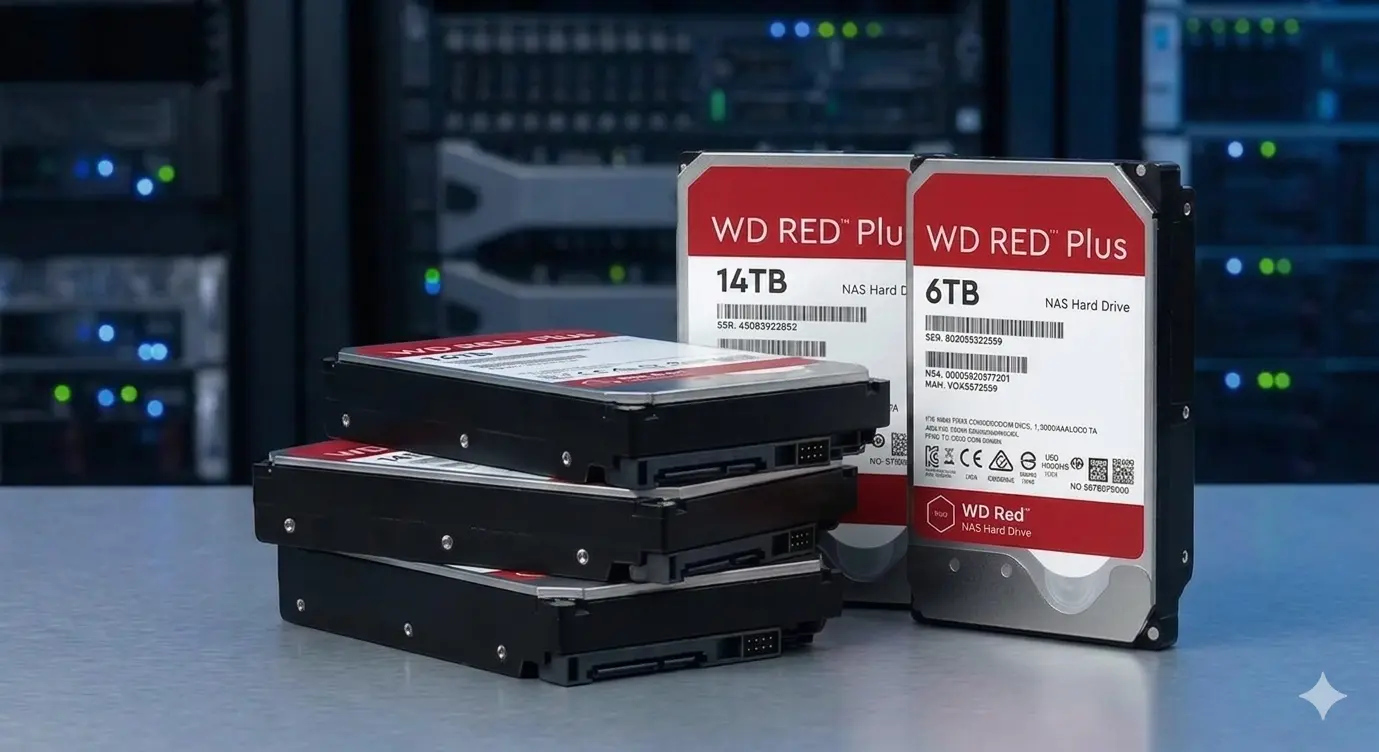 Grupo de WD Red Plus