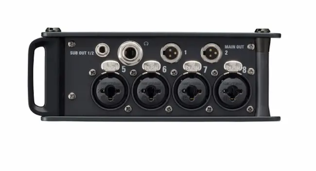 Zoom F8n Pro 8-Input 10-Track Multitrack Field Recorder right side